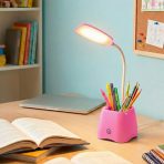 LAMPARA DE ESCRITORIO T-308 ILU0119 ROSA - Imagen 2