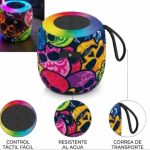 PARLANTE 3 PLG SKULL POP ART AYV0416