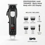 CORTAPELO RECARGABLE NEGRO (PLASTICO) OS-CP2608