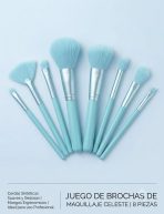 KIT 8 BROCHAS DE MAQUILLAJE - Imagen 2