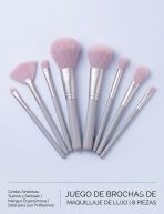 KIT 8 BROCHAS DE MAQUILLAJE - Imagen 3