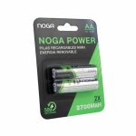 PILAS AA BLISTER RECARGABLE NOGA 2700MA 83488