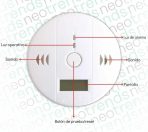 ALARMA DETECTOR DE HUMO MELECH-629 - Imagen 4
