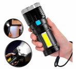 LINTERNA 4 LED RECARGABLE L-19 - Imagen 2