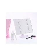 ESPEJO TRIPLE MAQUILLAJE AITECH CON LUZ LED CARGA USB AIEM010101B - Imagen 2