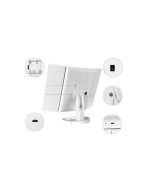 ESPEJO TRIPLE MAQUILLAJE AITECH CON LUZ LED CARGA USB AIEM010101B - Imagen 4