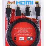 CABLE HDMI 1.5M 3 E 1 ADAPTADORES MINI HDMI Y MICRO  EC100396