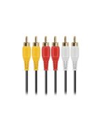 CABLE DE AUDIO AITECH RCA 3RCA 1.5M EC 100820