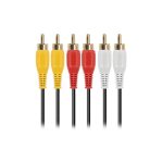 CABLE DE AUDIO AITECH RCA 3RCA 1.5M EC 100820