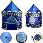 SD-1060 CARPA CASTILLO INFANTIL AZUL KY9999