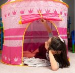 SD-1060 CARPA CASTILLO INFANTIL ROSA KY9999 - Imagen 2