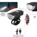 KIT X2 LUCES PARA BICICLETA melech-612