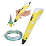 LAPIZ IMPRESORA 3D MELECH-37 3D-PEN AMARILLA