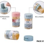 PACK X10 ENVASES ESCARBADIENTES  MELECH-574