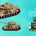 TANQUE MILITAR DE JUGUETE CON LUCES Y EFECTOS