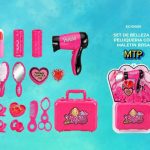 SET DE BELLEZA Y PELUQUERIA CON MALETIN ROSA  EC101569