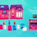 MINI MANSION PARA MUÑECAS CON ACCESORIO