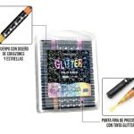 MARCADOR BRILLO X 36 PCS  72 COLOR . 2 PUNTAS MA-GLI3
