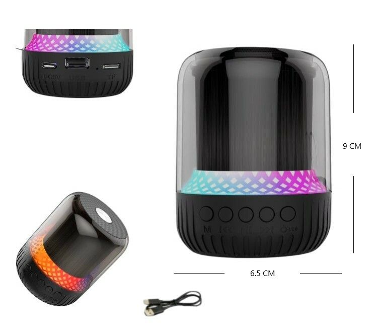 MINI PARLANTE CAPSULA BT/TF/USB AYV0344 MINI PARLANTE CAPSULA BT/TF/USB AYV0344 - Imagen 1