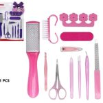 SET MANICURA 11PCS MELECH-702 COLOR VIOLETA