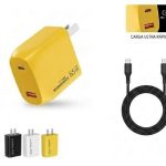 CARGADOR CARGA RAPIDA 65W USB CC-59151 BLANCO