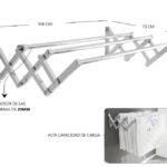 TENDER METAL EXTENSIBLE DE PARED 100X75C T-91117