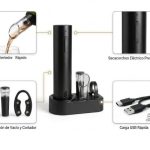 SET DESTAPADOR DE VINO ELECTRICO KT6010