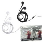 AURICULAR C/MICROFONO JACK 3.5MM BOLSITA (NEGRO ) MELECH-719