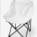 JS-7410 SILLA PLEGABLE DE CAMPING BLANCAS