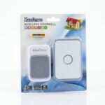 TIMBRE INALAMBRICO A PILA BLANCO DC-162