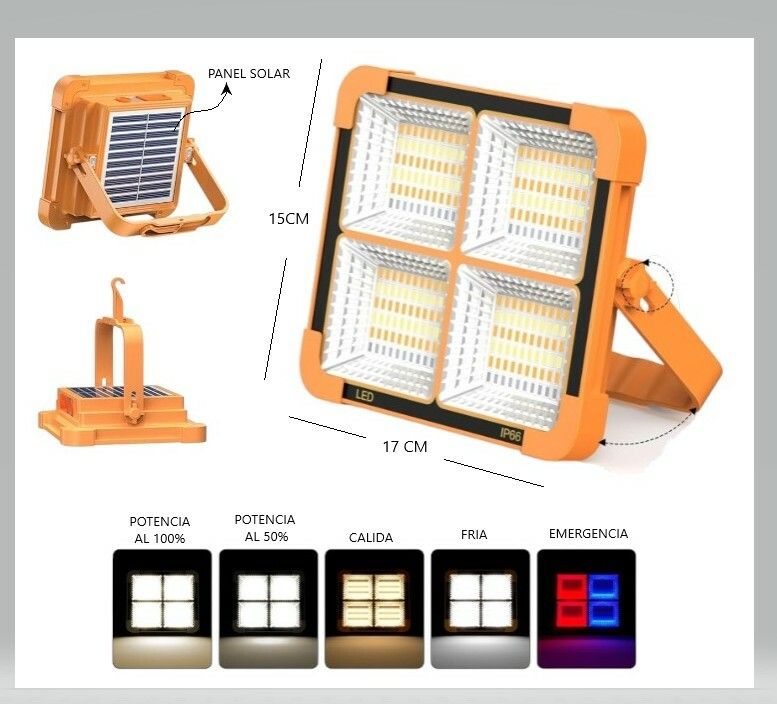 REFLECTOR LED PORTATIL KM-6986 REFLECTOR LED PORTATIL KM-6986 - Imagen 1