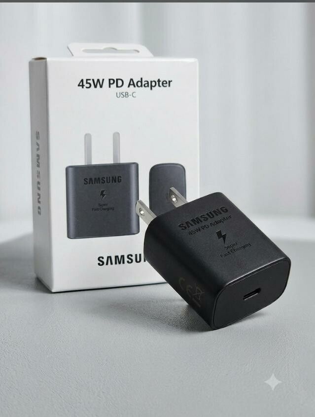 CABEZAL S20 SAMSUNG 45W CARGA RAPIDA (CUADRADO ) CS20CR CABEZAL S20 SAMSUNG 45W CARGA RAPIDA (CUADRADO ) CS20CR - Imagen 1