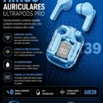AURICULAR BLUETOOTH AIR 39FLUX FAIR 39 CELESTE