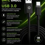 CABLE TIPO C MOTOROLA TURBO EN CAJA CMC