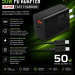 CARGADOR MOTOROLA 50W+ CABLE C A C CMCC