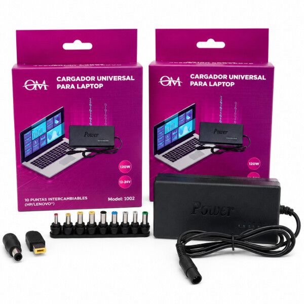 CARGADOR NOTEBOOK CON FICHA HP Y LENOVO 1019HL CARGADOR NOTEBOOK CON FICHA HP Y LENOVO 1019HL - Imagen 1