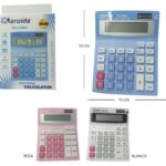CALCULADORA KARUIDA 12 DIGITOS  KK-2100C ROSA