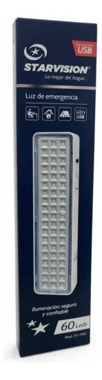 LUZ DE EMERGENCIA 60 LED SV-060 STAR VISION