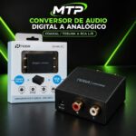 CONVERSOR AUDIO OPTICO A RCA