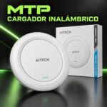 CARGADOR INALAMBRICO AITECH UNIVERSAL BLANCO FAST AICW01011B