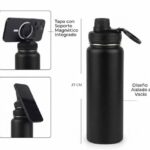 BOTELLA TERMICA CON SOPORTE MAGNETICO 700 MELECH-783