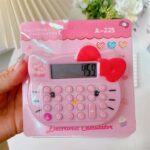 CALCULADORA KITTY KT-225 COLOR ROSA