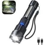 LINTERNA LED ZOOM 3 MODOS RECARGABLE A70 (JF2579)