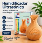 HMF-91081 HUMIFICADOR LED HDFK-2 HDFK-3 FT-036K MARRON CLARO - Imagen 2