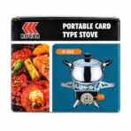 ANAFE PORTATIL DE CAMPING K-202 - Imagen 2