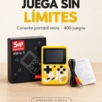 CONSOLA GAME BOX 400 EN 1 S-403 AMARILLO