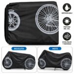 FUNDA PARA BICI-MOTO FI-91087 NEGRO